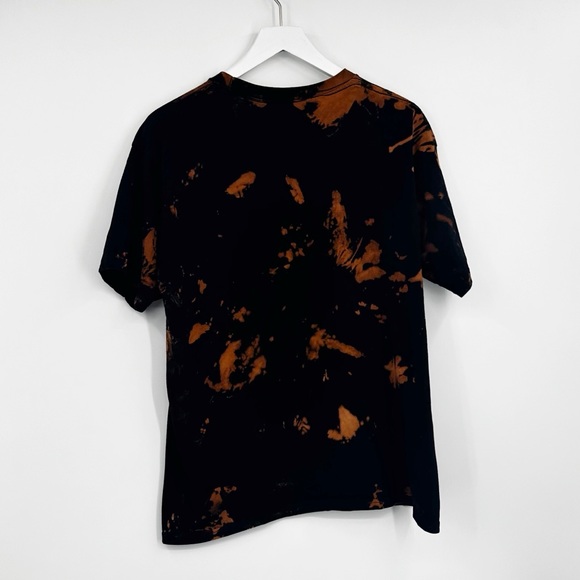 Tupac Poetic Justice Custom Bleach Splatter Short Sleeve Shirt Size XL - Picture 7 of 7